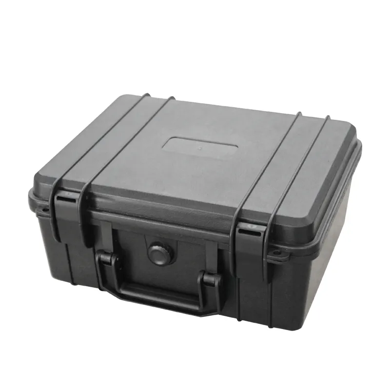 Caja de equipo de herramientas de plástico de almacenamiento con espuma Caravan Toolbox caja de batería impermeable