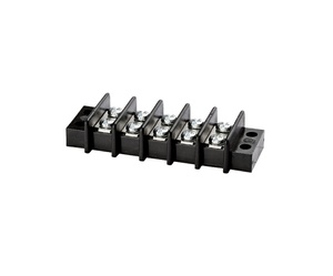 600V TB Series <strong>Fixed</strong> Type Fence Screw Termina Double Row <strong>Fixed</strong> Barrier <strong>Terminal</strong> <strong>Block</strong> Fixing Holes 14mm - Product Image 1