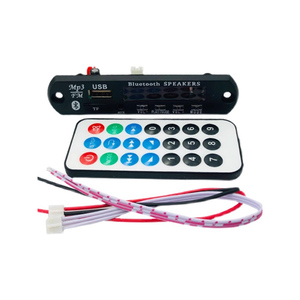 MP3-плеер декодер плата 5V-18V Беспроводной 5,0 автомобильный FM-радио модуль поддержка TF USB AUX 3,5 WMA-плеер декодер - Product Image 3