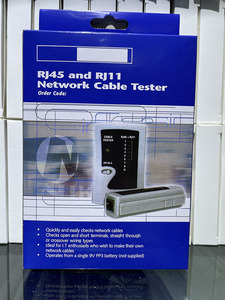 Тестер сетевого кабеля RJ45 RJ11 Cat5 Cat6 для LAN-кабеля - Product Image 2