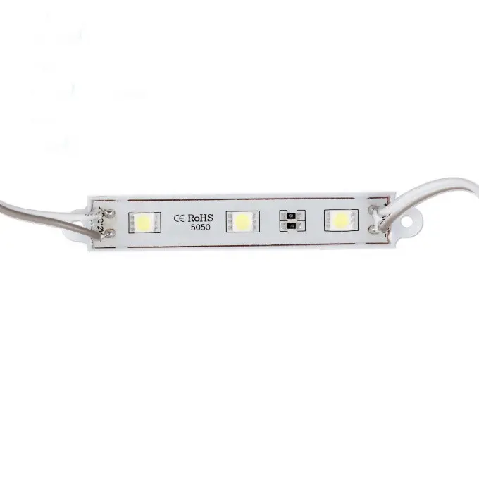 Kanal mektup ışığı DC12V 0.72W 7512 CE ROHS epoksi reçine 3 çip 5050 smd led sürücü modülü