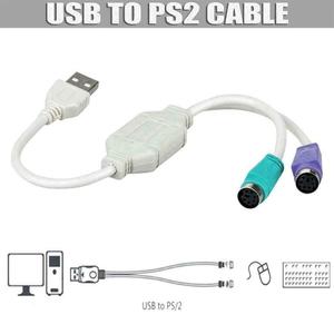 USB公转双PS2母线F/M适配器转换器，用于电脑电脑笔记本键盘鼠标 - Product Image 3
