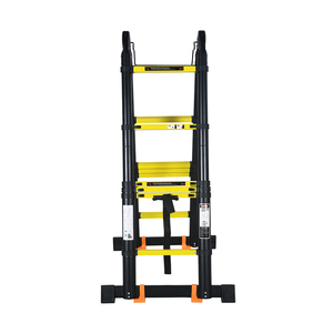 Thủy lực kính thiên văn thang 15 mét Nhôm đa chức năng Kính thiên văn thang săn bắn cây đứng với chân chống trượt - Product Image 6