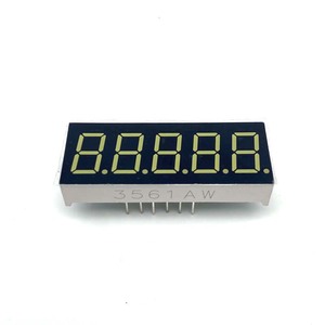 0.36 inç 5 haneli 7 Segment ekran Led dijital tüp beyaz yüksek parlak dijital ekran modülü - Product Image 1