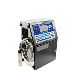 Automatischer Flachbett-CIJ-Tinten strahl drucker Ablaufdatum der Wasser flasche Chargen nummer Codier maschine in der Produktions linie