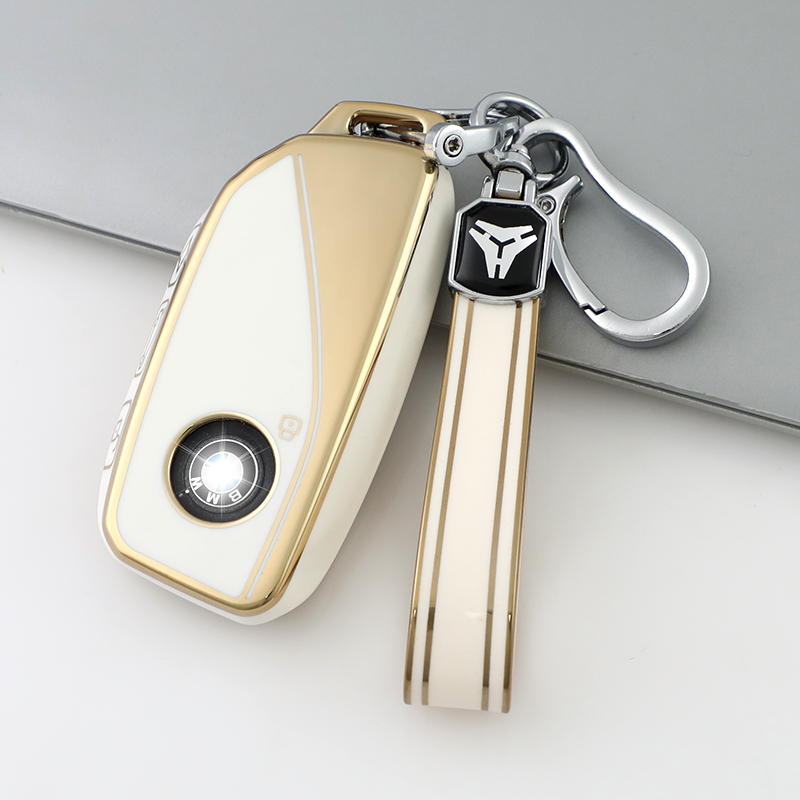 White + Keychain