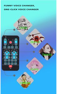 M10 Mobile Computer Sound Card, Mini Voice Changer, K Song Recording Wireless Voice Changer - Product Image 2