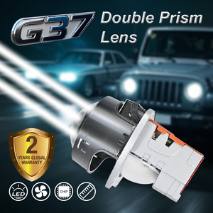 DGLS yüksek kalite Universal TIR 3 inç Bi LED projektör Lens far yüksek ve düşük işın Bi evrensel araba için Led Lens - Product Image 2