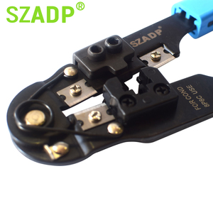 Network <strong>Test</strong>/Maintenance <strong>Tool</strong> Kit with Wire Striping Cutter and Network Crimper Repair Hand-<strong>Tool</strong> Kit for Network System - Product Image 6