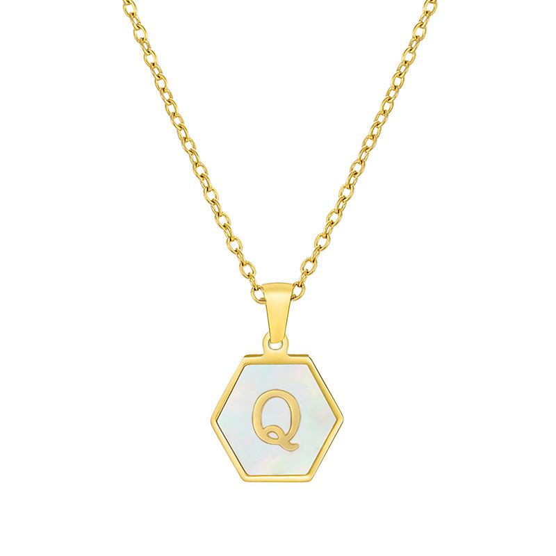 White Shell Q (including chain)