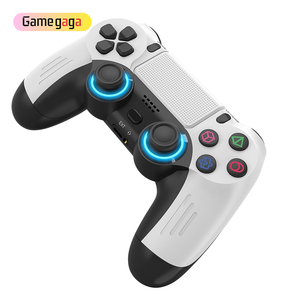 YZC-016 nuovo colore bianco P4 telecomando Gamepad PC Android LED luce gioco Joystick senza fili Controller di gioco per P5 - Product Image 3