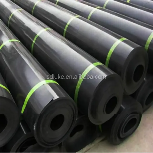 2mm HDPE Geo membrane Pond Liner für Hydro ponic Pools Farm Dam