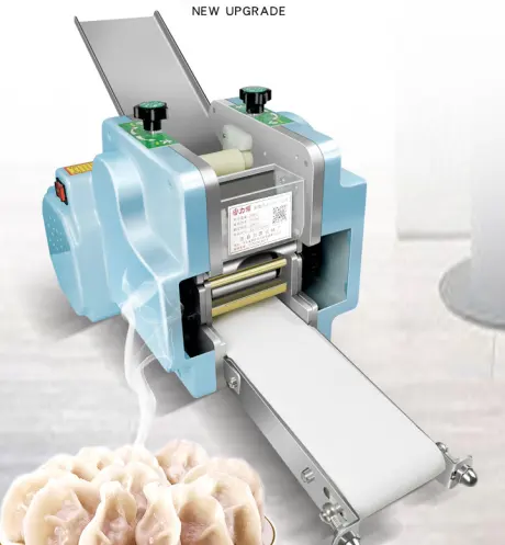 Machine d'emballage de boulette Petite machine à laminer la pâte Rouleau de printemps Feuille de pâtisserie Machine Robot culinaire Boulette de nouilles