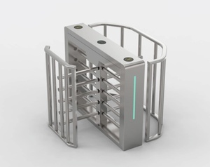 Nuovo design bidirezionale di controllo di accesso di sicurezza Full/mezza altezza tornello, Smart semi-automatico cancelli per la stazione - Product Image 3
