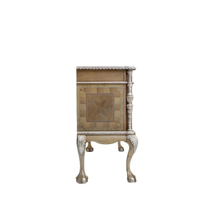 NỘI THẤT PHÒNG Ăn Lâu Đài Fookyik Windsor, Nội Thất Bằng Gỗ Cứng, Tủ Sang Trọng Màu Bạc Kiểu Anh Châu Âu - Product Image 3