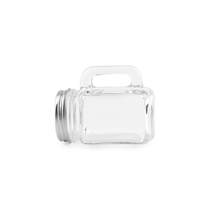 Ücretsiz örnek özelleştirilmiş 50ml Mini şeffaf cam kupa cam turşu kavanozu saplı - Product Image 4