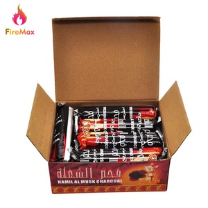 FireMax Pure Raw Material Instant Burning Magic Round Shisha Hookah Charcoal Cooking <strong>Coal</strong>