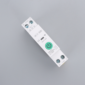 63A TUYA WiFi Smart Miniature Circuit <strong>Breaker</strong> KWH Monitoring Under-Voltage Protection With Metering And Timer Relay Green - Product Image 5