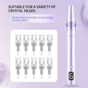Nanotech pena Microneedle elektrik, perangkat kecantikan penggulung infusi bubuk kering Mesotherapy - Product Image 5