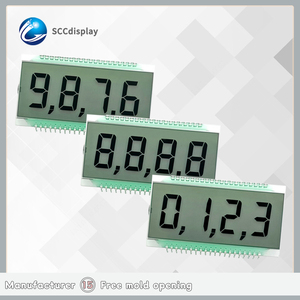 Fabrik preis lcd-bildschirm SJXD-44212 grau segment lcd display TN grau Positiv 3.0V kontrast reiche anzeige 7 segment - Product Image 6