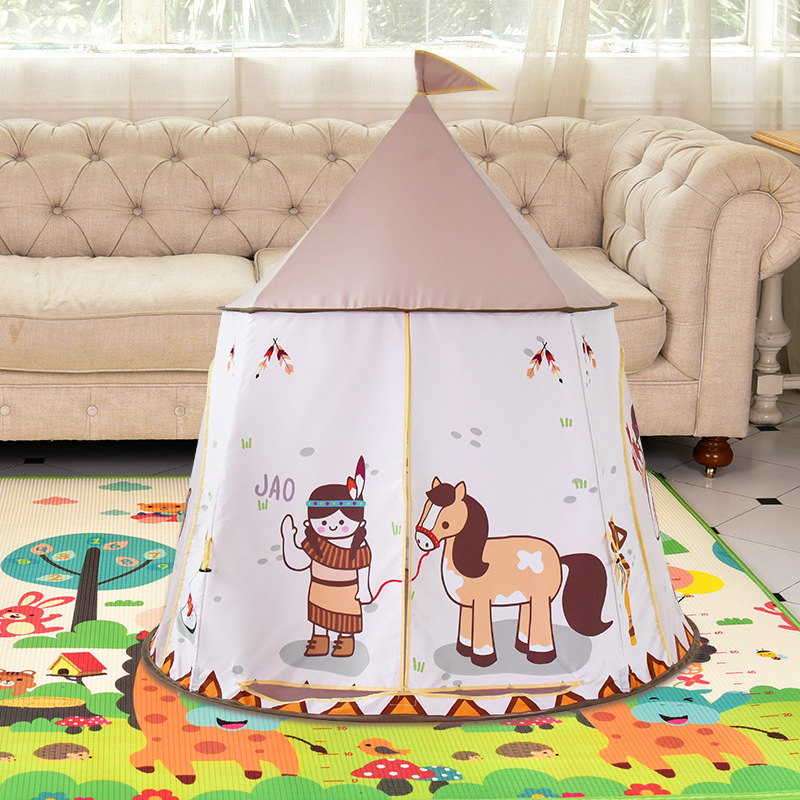 Indian Round Lion Castle Tent