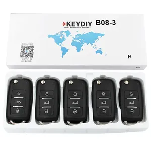 KEYDIY B08-3 Универсальный KD дистанционный ключ автомобиля 3-кнопочный аксессуар серии B с KD900/мини/KD-X2 программные инструменты ключи автомобиля - Product Image 5