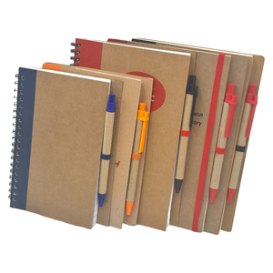 Wholesale Eco Friendly Custom Kraft <strong>Notebooks</strong> wholesale Kraft <strong>Notebook</strong> A5 Kraft Spiral <strong>Notebook</strong>