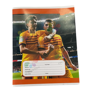 Vendita a caldo quaderno della scuola A5 copertina di carta in fiocco rilegatura linea rigata quaderno