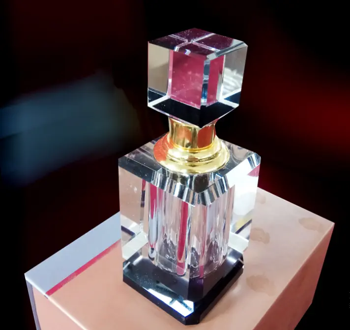 Beleza cristal fantasia k9 decoração garrafas de perfume cristal clássico