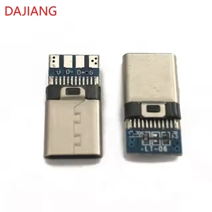 DAJIANG OEM özelleştirilmiş veri transferi tipi C adaptörü özel logolu USB C USB 3.0 kadın tipi C konektörü USB kalıp güç konnektörleri - Product Image 1
