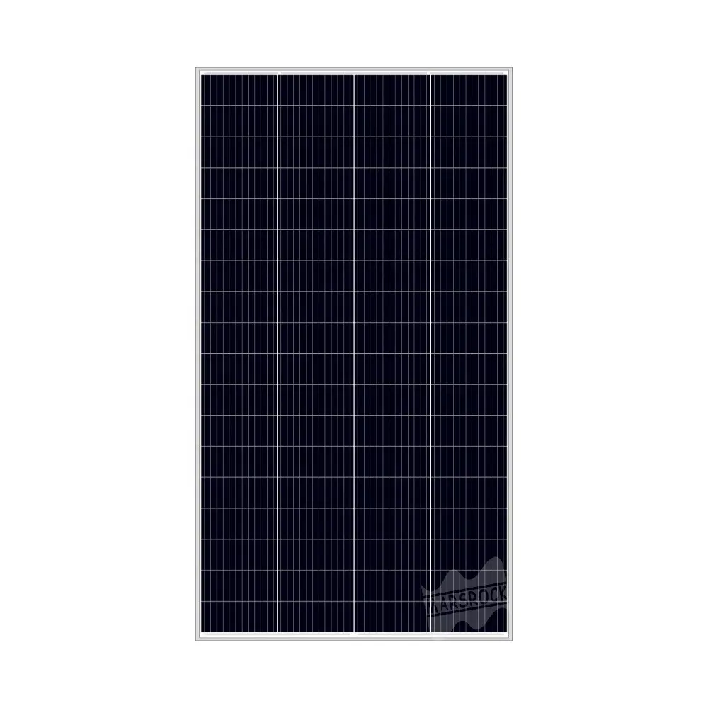 Mars Rock 350W 360W 370W Hochspannung von Voc 48V und Vmp 41V Hoch effizientes Mono-Solarpanels ystem Kit für Wechselrichter-Solar pumpe