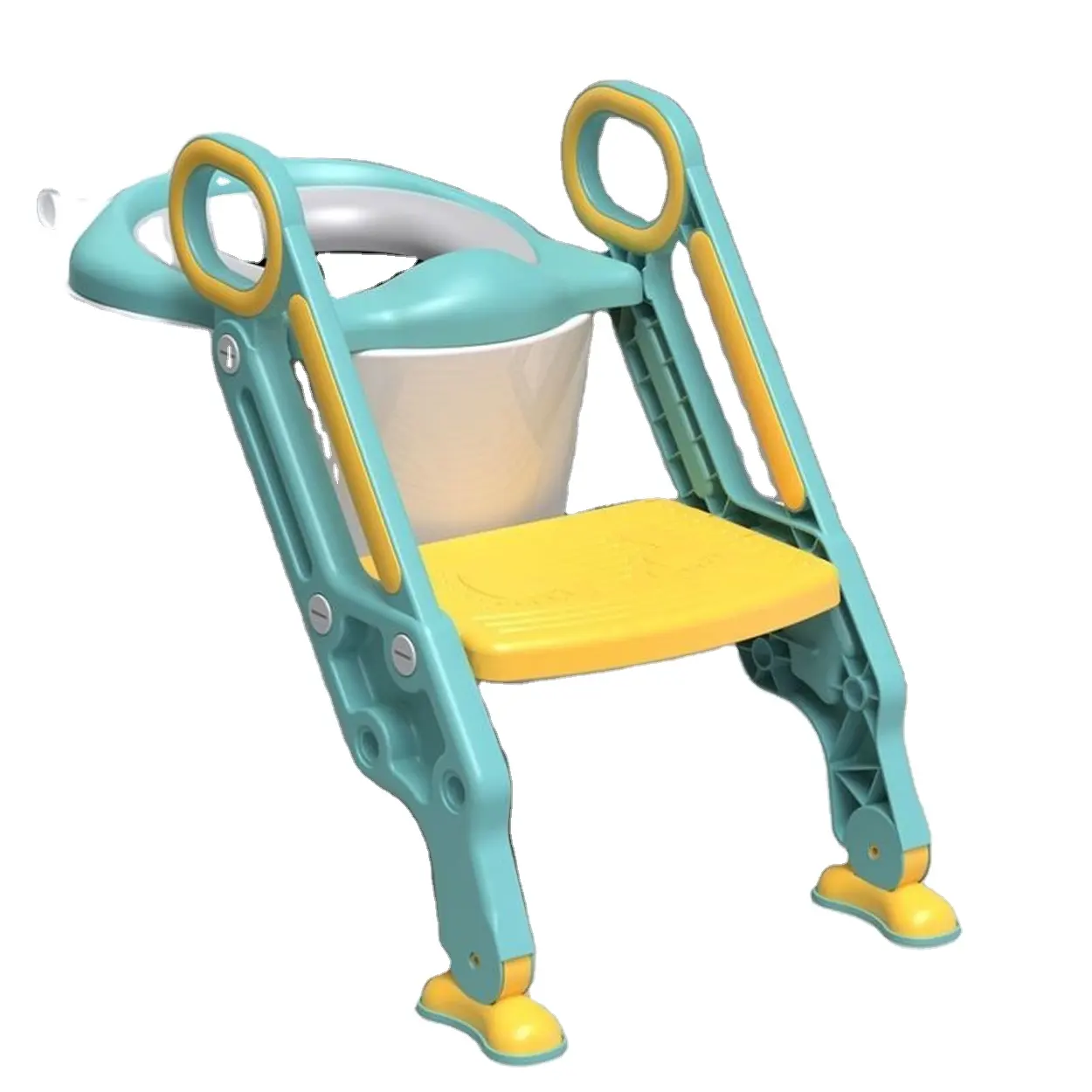 polyurethane material upuan sa banyo ng sanggol na may hagdan baby toilet seat with ladder kursi toilet bayi dengan tangga Step