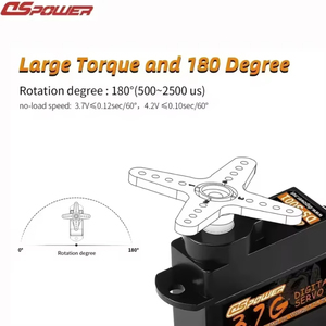 DSPOWER 2g 3.7g 4.3g 5g 6g 8g 9g mikro dijital Servo JR/JST fiş Mini Servo Motor RC araba sabit kanatlı uçak Robot aksesuarları için - Product Image 6