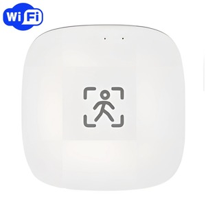 24G Tuya <strong>Zigbee</strong> Smart Iot Wall Mount Millimeter Wave radar Human Presence Motion <strong>Sensor</strong> with Luminance Distance <strong>Detection</strong> - Product Image 2