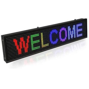 P10 grande schermo barra esterna a colori a Led segno a scorrimento del testo a Led segni programmabili schermo a LED 39x14 pollici Display di benvenuto - Product Image 4