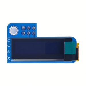Modulo Display 0.91 pollici OLED 128x32 I2C IIC SSD1306 blu OLED per lampone Pi - Product Image 3