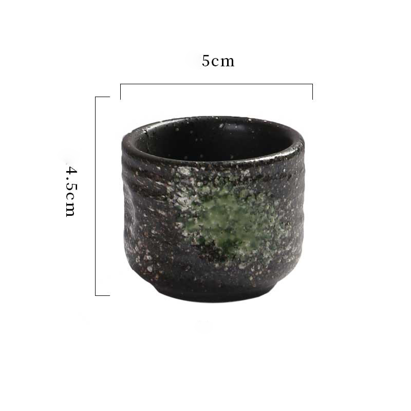 tasse à saké -- noir 3