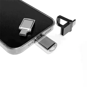 批发高品质双3.0 C型u盘4gb 64GB容量u盘双<span class=keywords><strong>USB</strong></span>端口金属卡笔钥匙