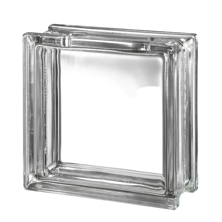 Bloque de vidrio hueco para decoración de pared, estilo moderno