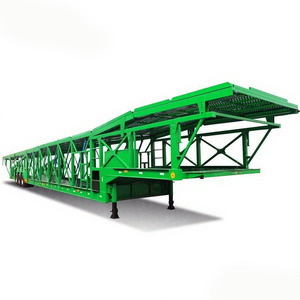 High-Capacity 2 Axle <strong>Double</strong> Deck Carrier with Hydraulic Lift System and 6 Vehicle Capacity for Dealerships - Product Image 6