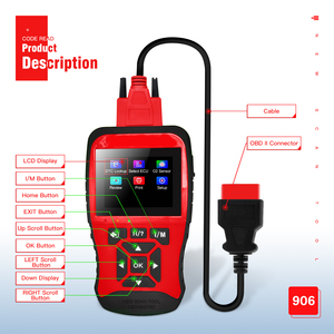 JD906 JDiag-Code-Lesegerät Diagnosegerät Hersteller hoher Rückkauf beste Qualität OBD2 Diagnosescanner gleich KW850 - Product Image 4