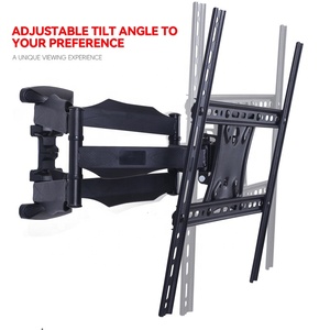 ขายึดทีวีติดผนังแบบเอียงหมุนได้สำหรับทีวีจอขนาด65นิ้วที่ขยายแขนยาว - Product Image 4