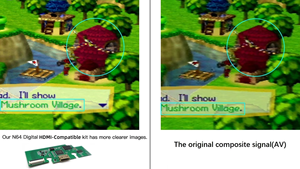HISPEEDIDO N64 Digital HDMI-compatibile MOD Kit N64 Digital to Digital HDMI-compatibile modulo Kit per Console N64 - Product Image 2