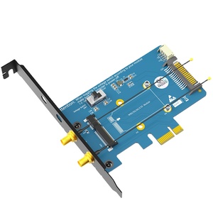 <strong>Mini</strong> <strong>PCI</strong>-E <strong>PCI</strong> Express to <strong>PCI</strong>-E 1x Adapter With SIM Card Slot for WiFi and 3G/4G/LTE Card - Product Image 1