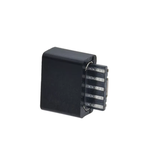 微型USB 2.0 b型母插座，带保护盖5针直卷曲边缘微型插座，用于充电