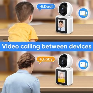 WIFI <strong>IP</strong> <strong>Camera</strong> Video Call Security IR Vision HD TF Audio <strong>with</strong> 2.8 Inch Screen Display Type-C Connection - Product Image 4