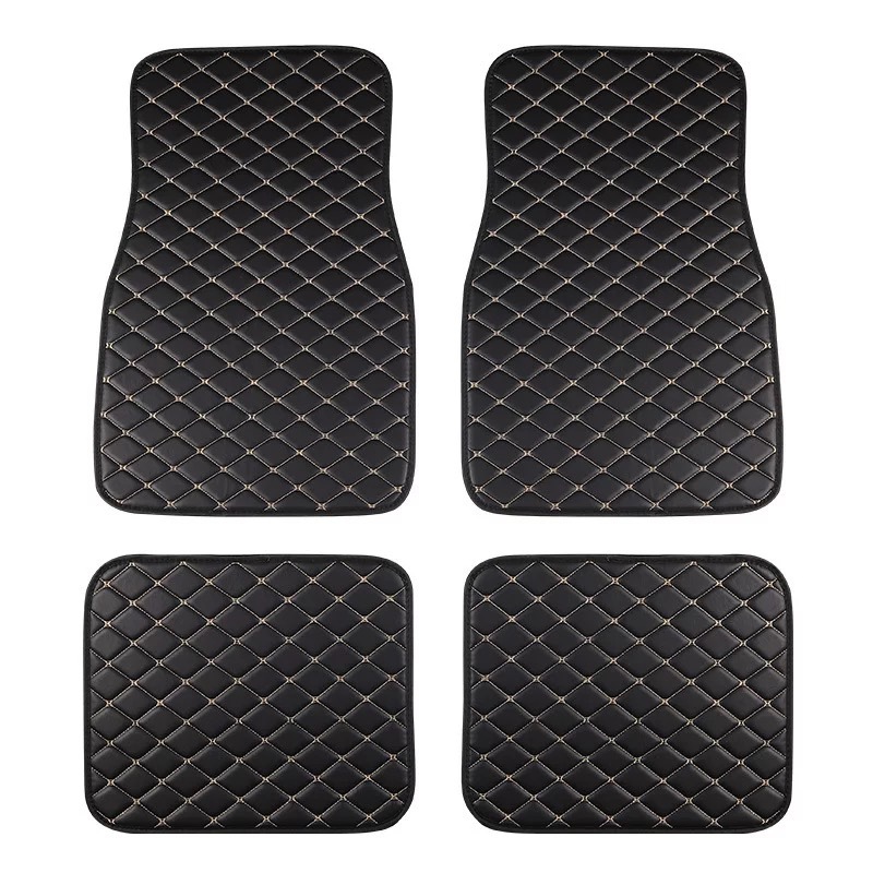 Conjunto de cuatro piezas negro beige