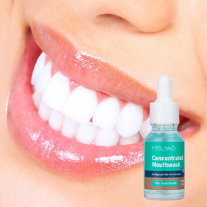 Rince-bouche concentré biologique de marque privée le plus vendu pour le traitement de la mauvaise haleine élimine les taches de plaque d'odeur buccale - Product Image 1