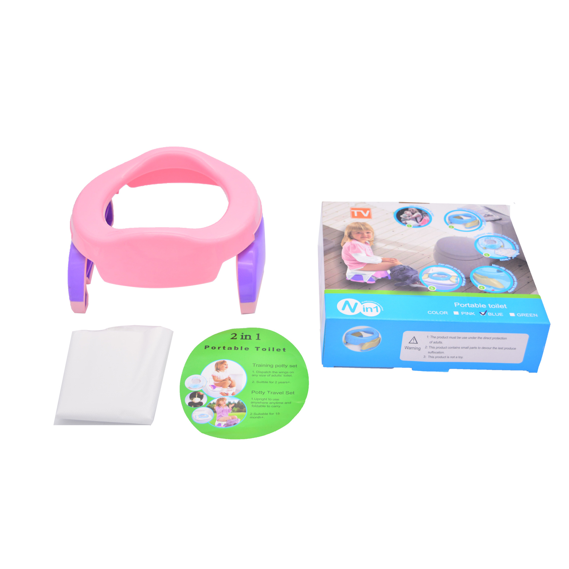 Pink, with color box