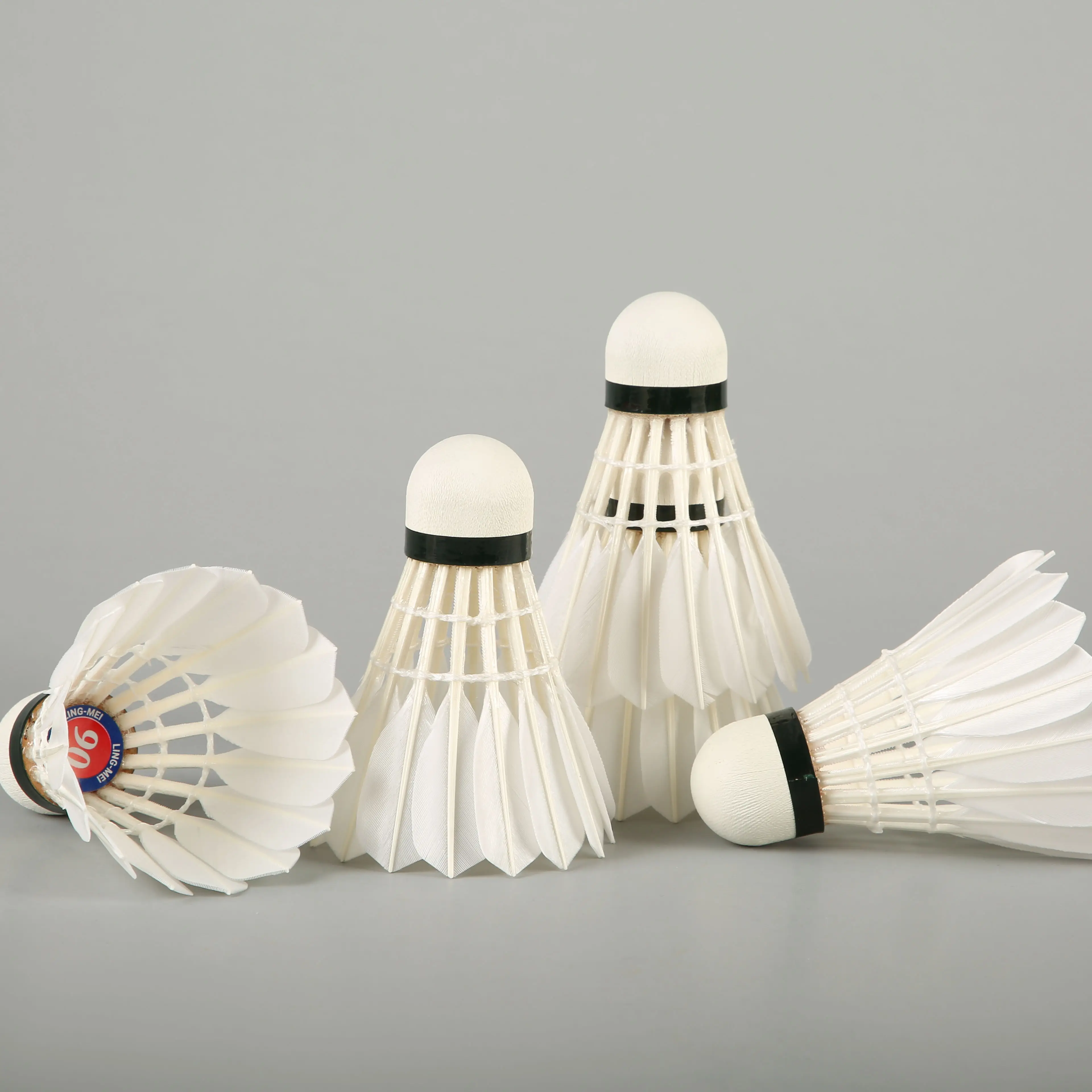 Volants en plumes d'oie, pour Badminton, 1 pièce